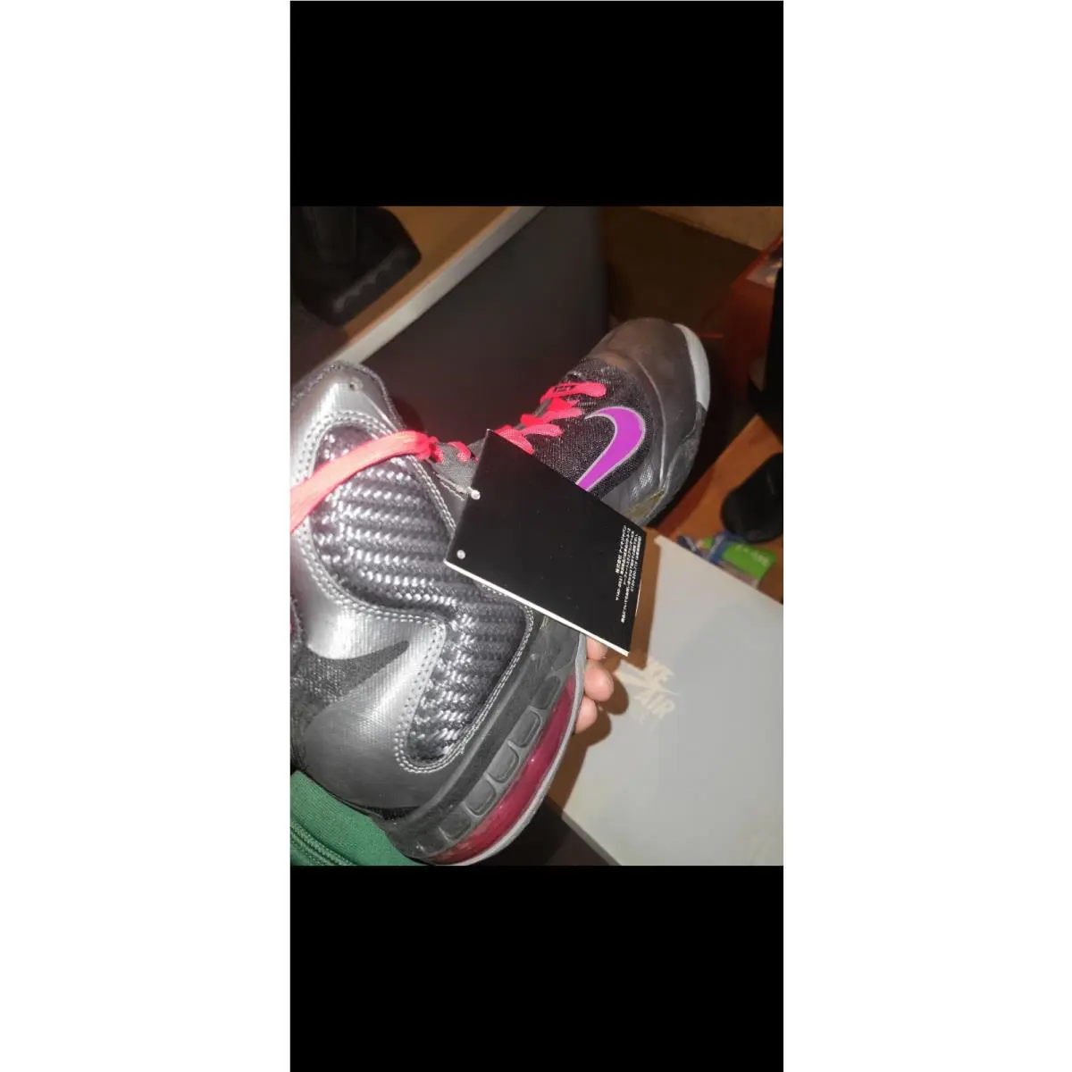 Nike shoes - Nike LeBron 9 - LeBron - 469764-002 - Gray 12