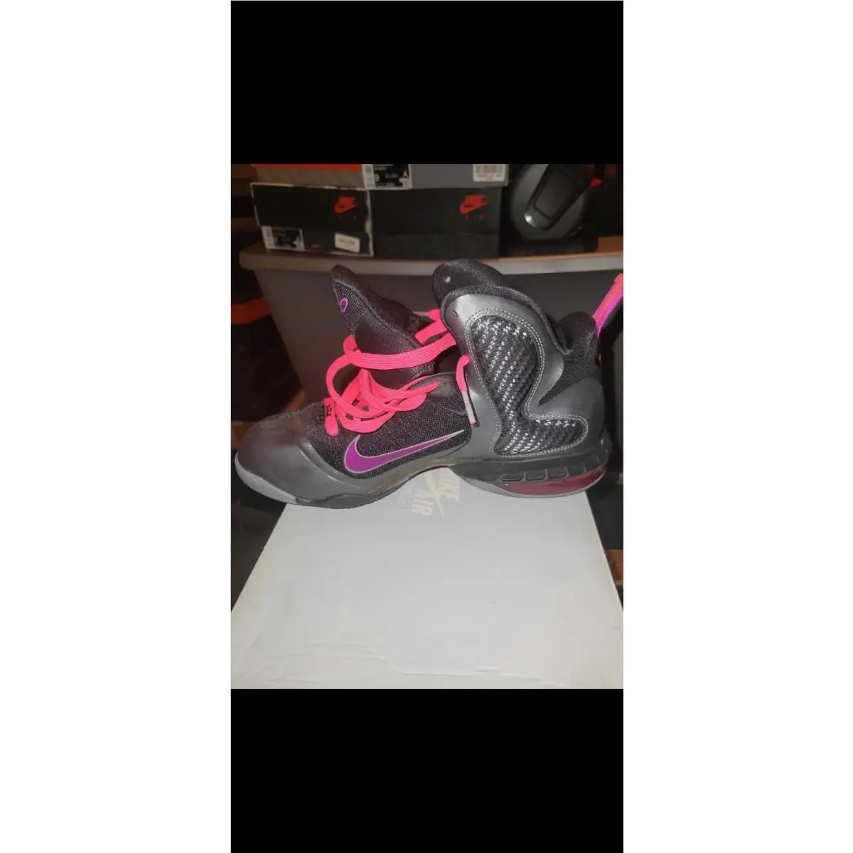 Nike shoes - Nike LeBron 9 - LeBron - 469764-002 - Gray 18