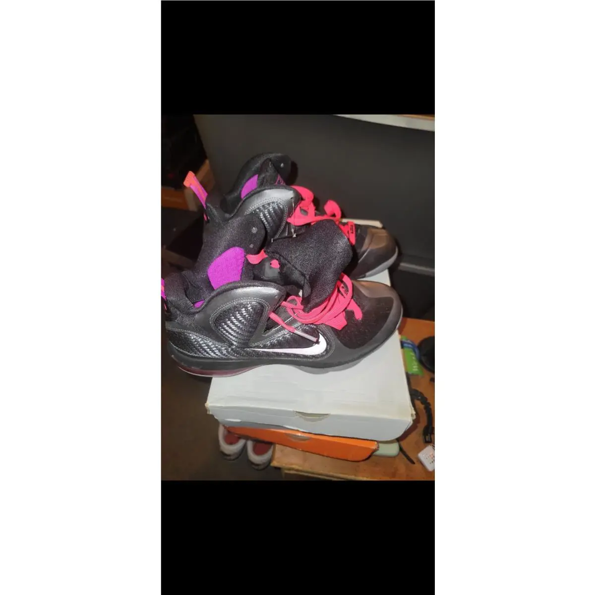 Nike shoes - Nike LeBron 9 - LeBron - 469764-002 - Gray 2