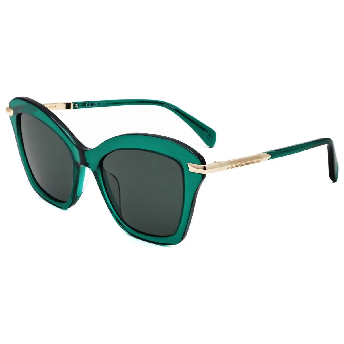 Rag Bone Women`s 53 mm Green Sunglasses RNB1081-S-1ED-53