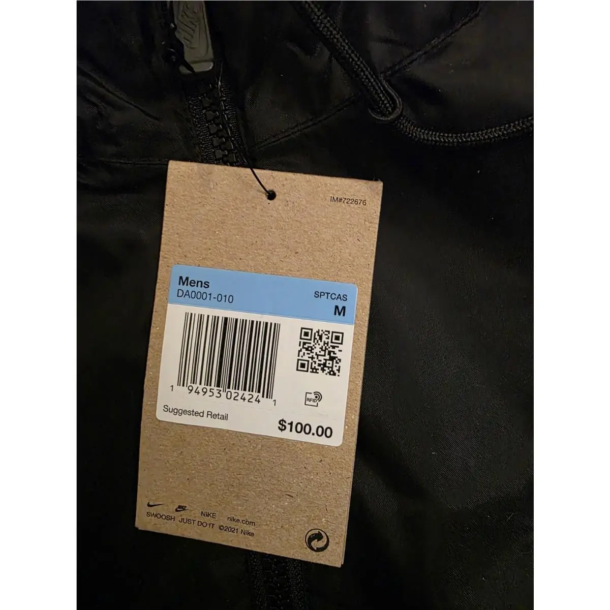 Nike clothing - DA000101 - DA000101 - Black (UPC: 0194953024241) 4