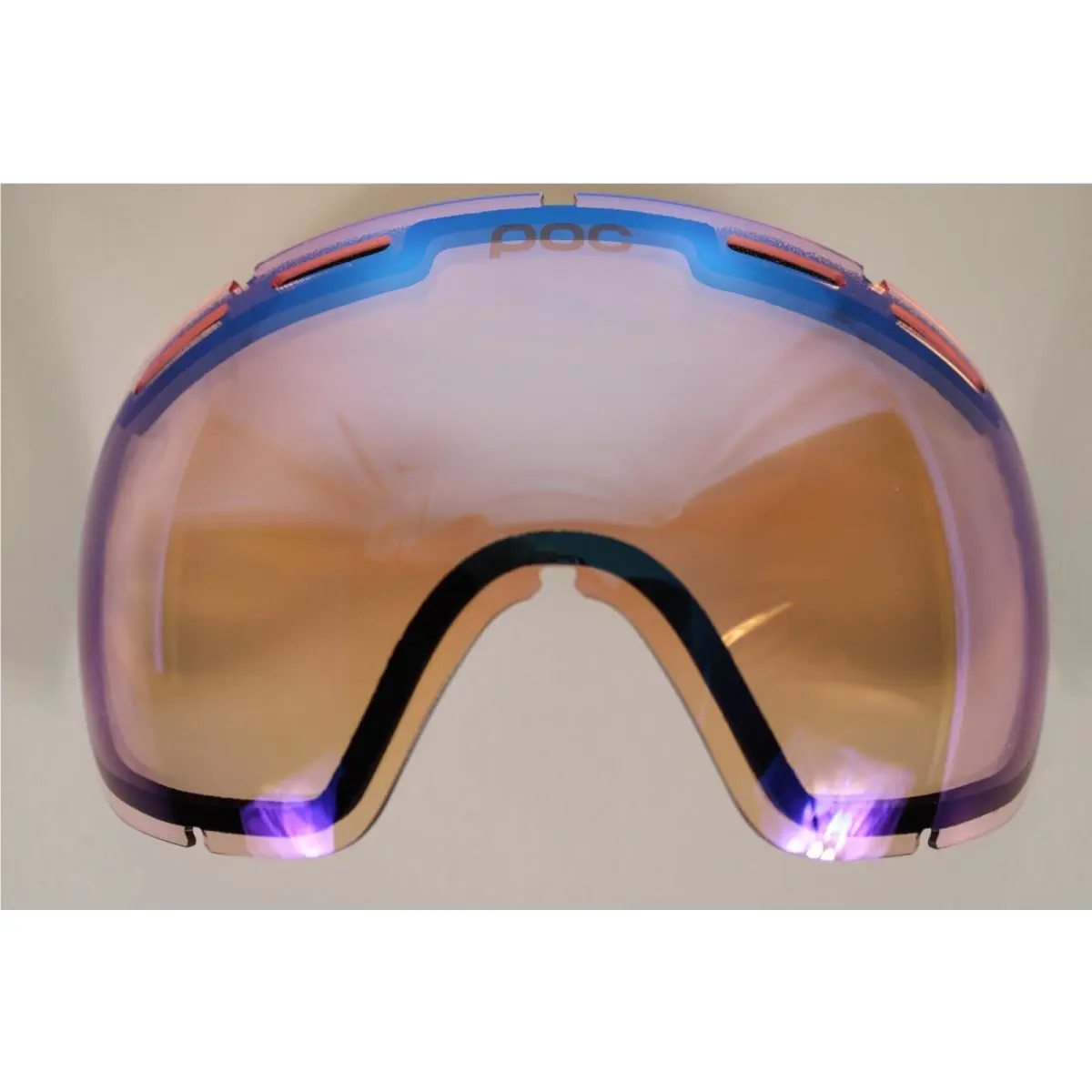 Poc Fovea Snow Goggle Replacement Photochromic Spare Lens Light Pink Sky Blue by POC