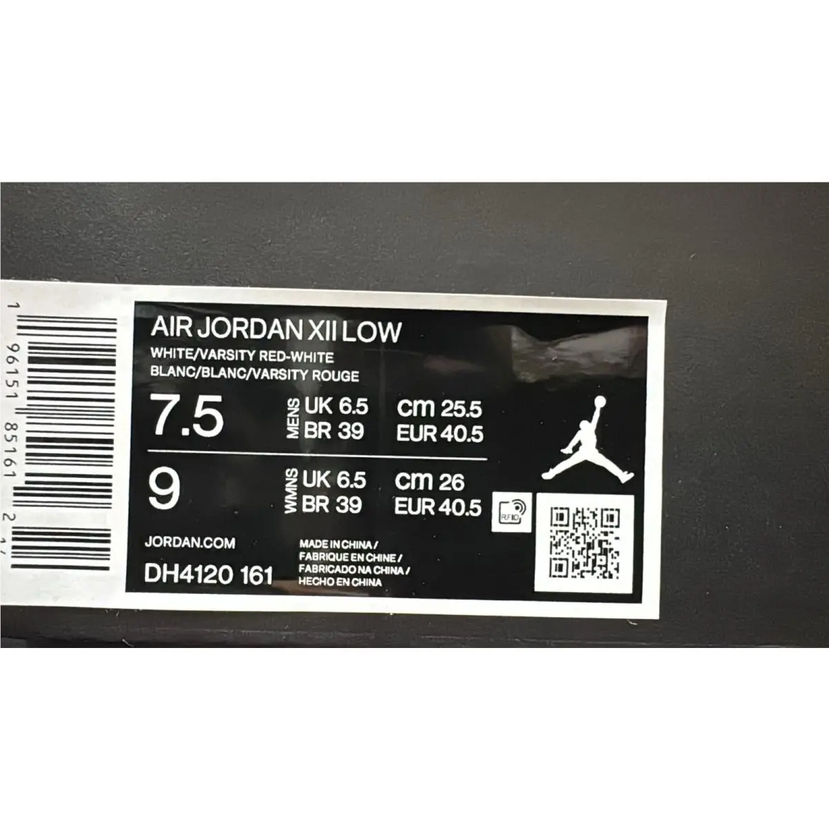Nike shoes - Nike Air Jordan 12 Retro Low Golf - DH4120-161 - White 0