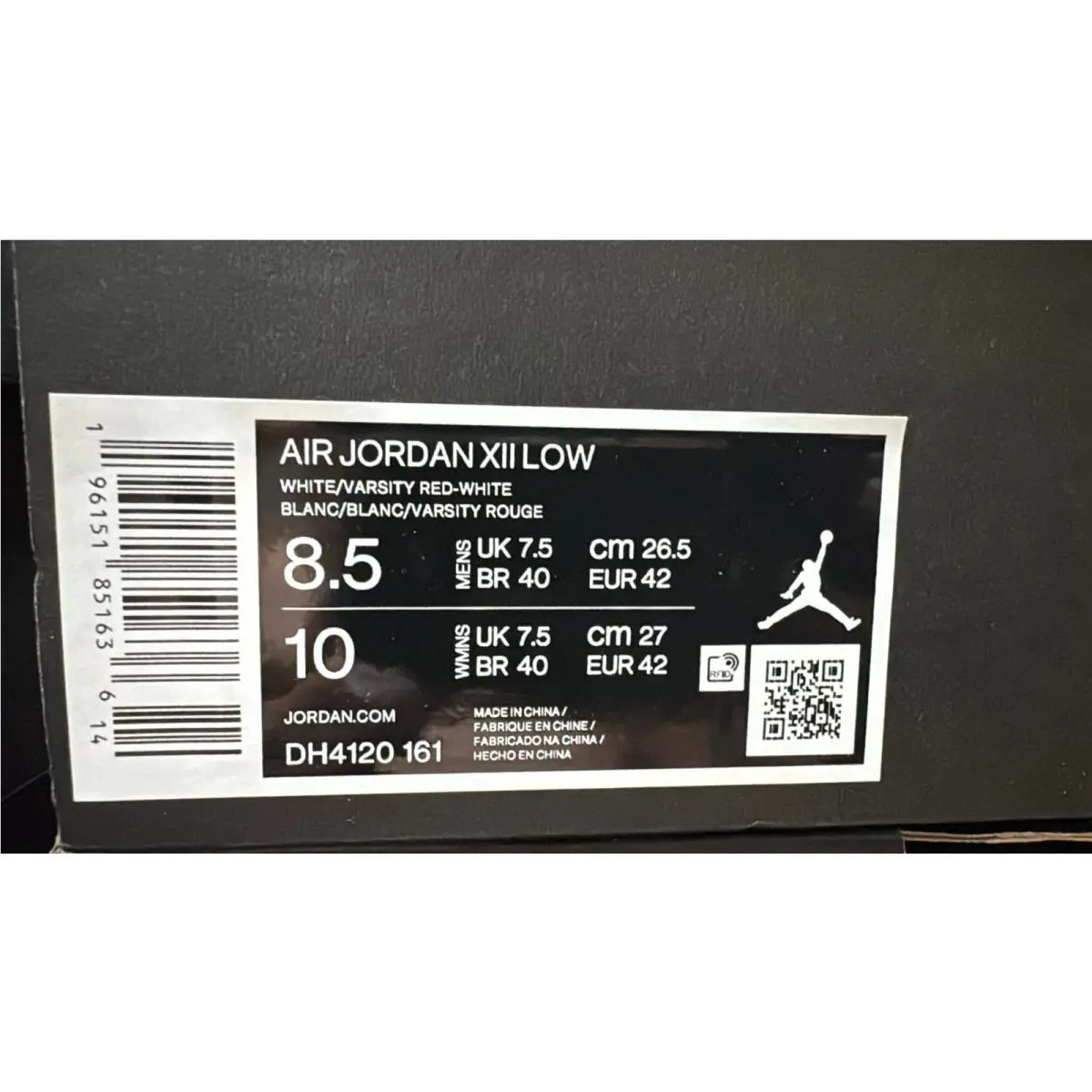 Nike shoes - Nike Jordan 12 Retro Low Golf - DH4120-161 - White 1