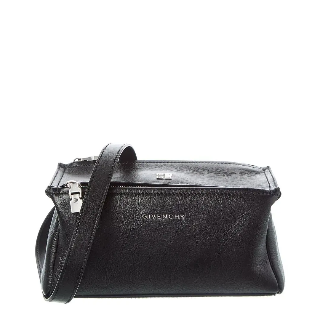 Givenchy Pandora Mini Leather Shoulder Bag Women`s Black