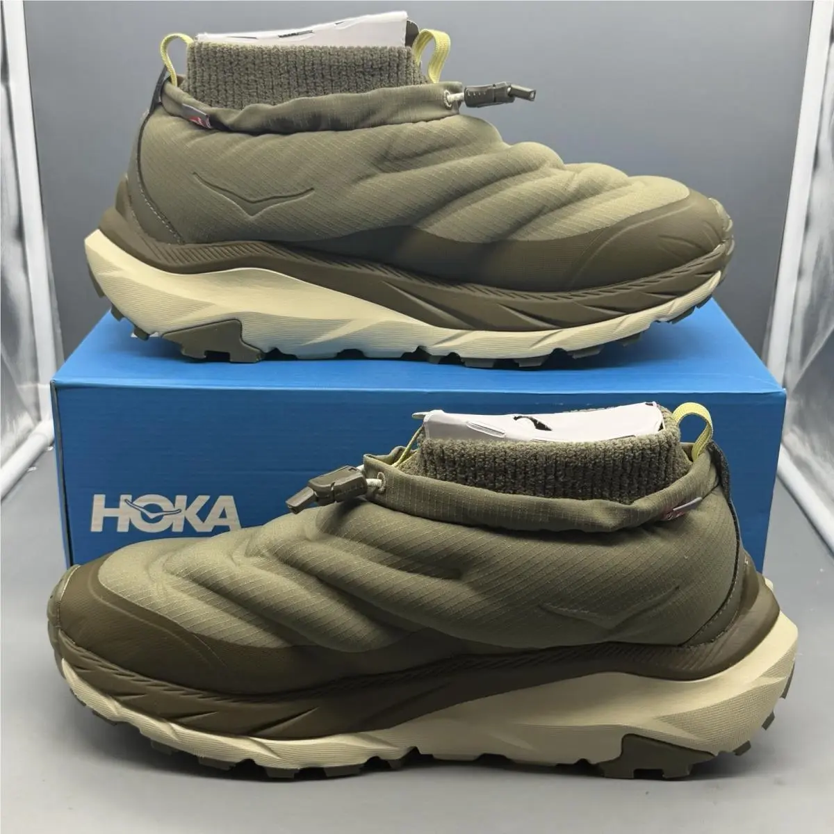 Hoka shoes - Hoka One One Kaha 2 Frost Moc GORE-TEX - 1155210-AVS - Green (UPC: 0198605157226) 1