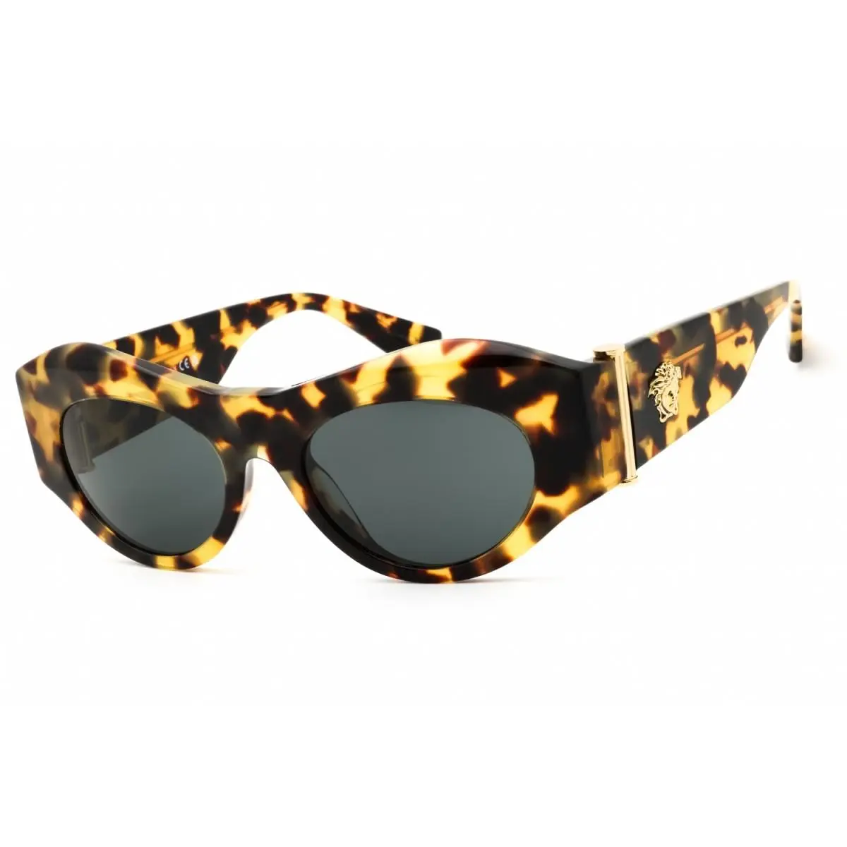 Versace VE4477U 777/87 Havana/dark Gray 52-19-135 Sunglasses