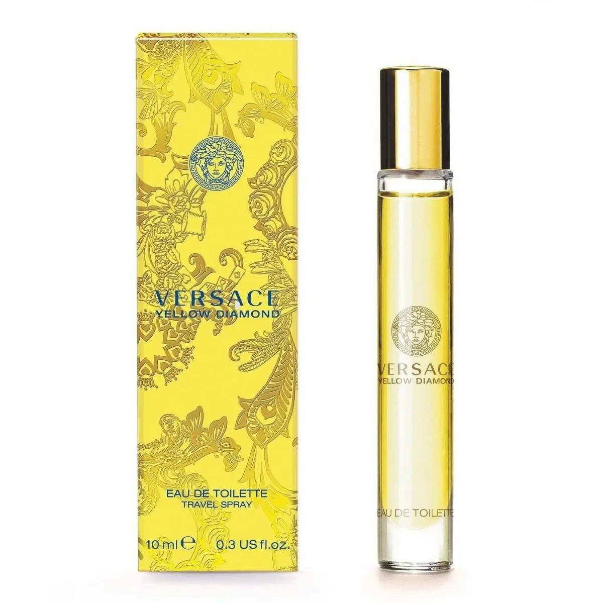Carry Luxury Fragrance Anywhere - Versace Yellow Diamond 0.3oz Travel Spray