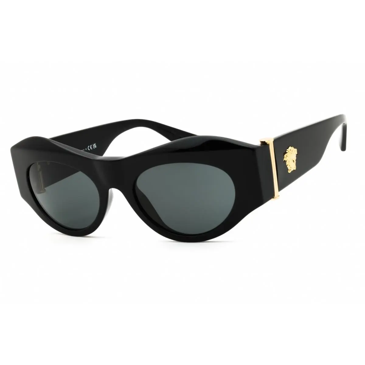 Versace VE4477U GB1/87 Black/dark Gray 52-19-135 Sunglasses