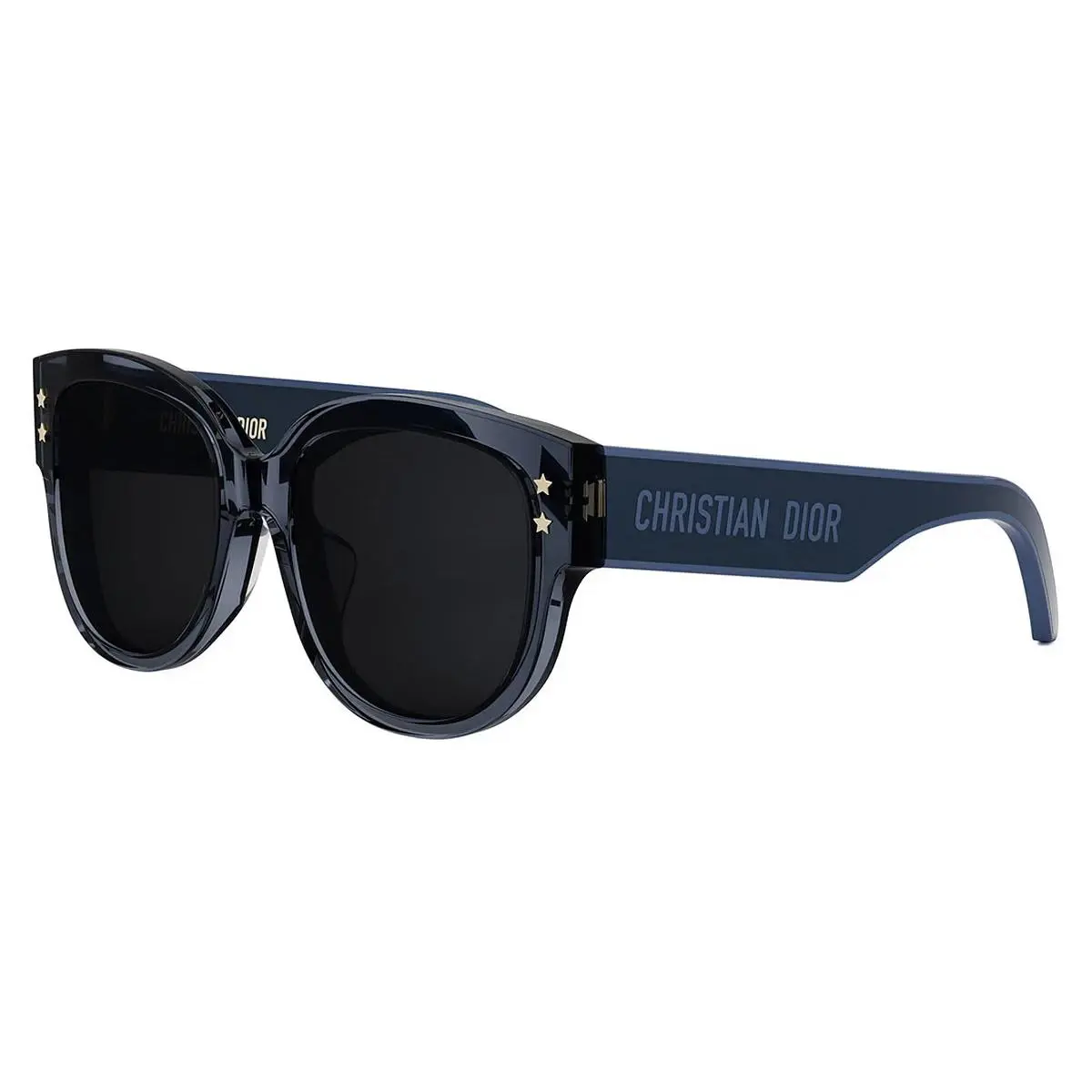 Dior Sunglasses Pacific B2F Transparent Blue/blue Grey Lens
