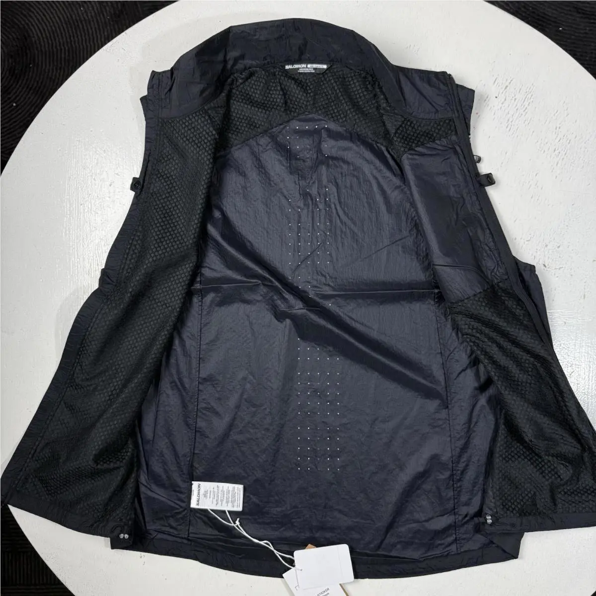 Salomon clothing - Sense Flow Vest - Sense Flow Vest - C22743 - Carbon Black 6