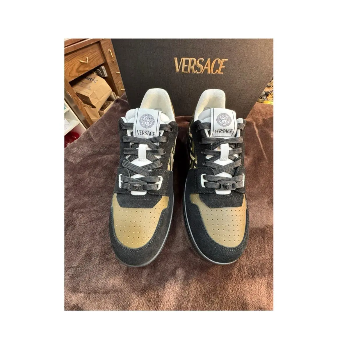 Versace shoes - Gold 1