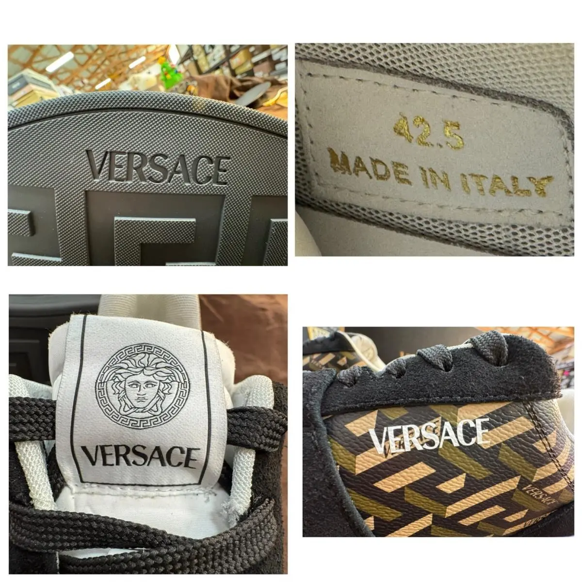Versace shoes - Gold 3