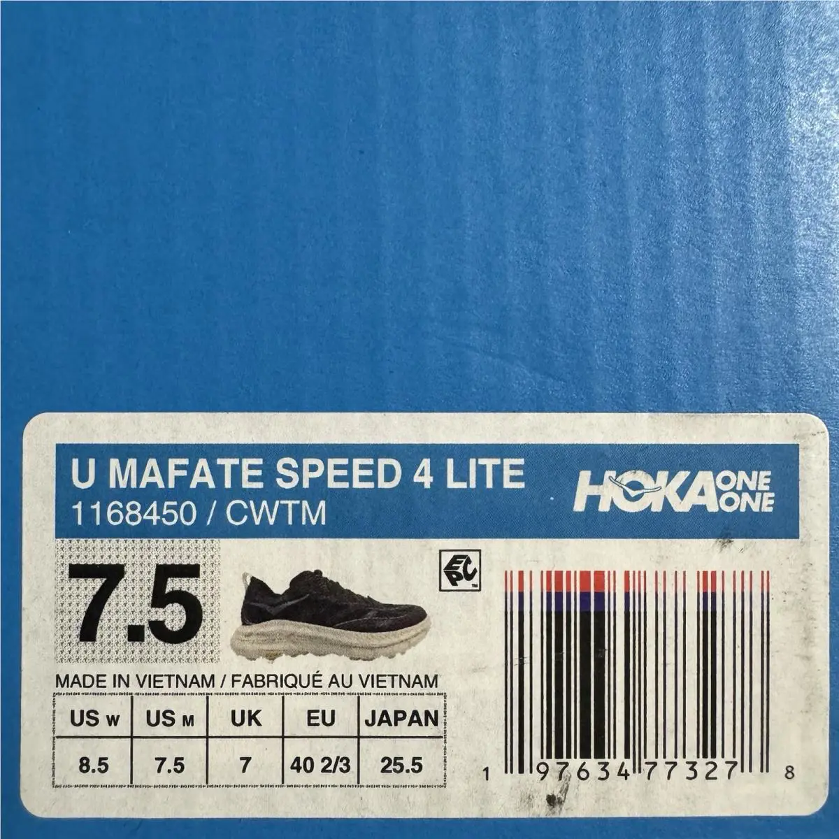 Hoka shoes - Hoka One One HOKA Mafate Speed 4 Lite - 1168450-CWTM - Brown, Manufacturer: Cold Brew/Oat Milk 7