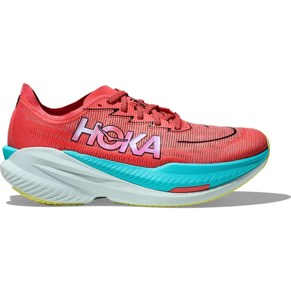 Hoka One One Mach X 2 Running Shoes Grapefruit Coral Red Men’s Size 10.5 - Red