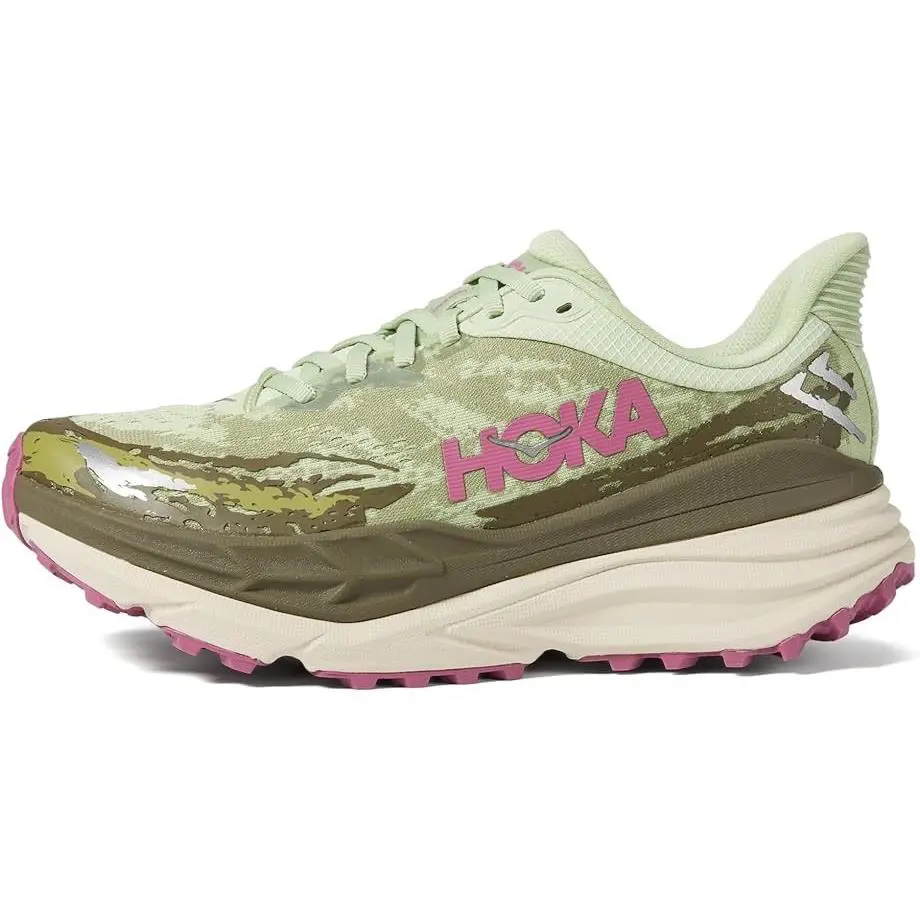 Hoka shoes - HOKA Stinson - Stinson - Seed Green / Beet Root 0