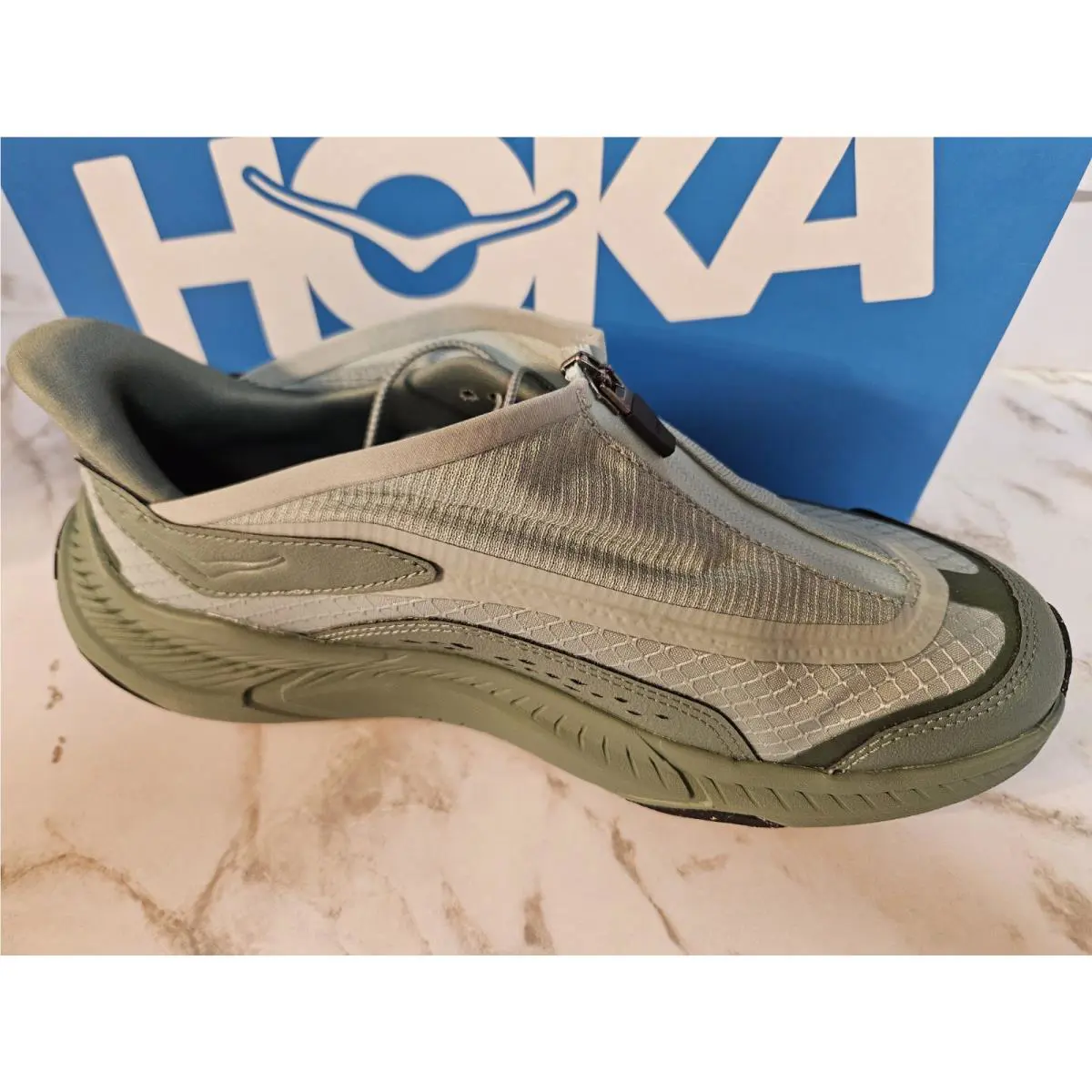 Hoka shoes - Hoka One One Transport - One One Transport - Jadeite/Desert Fog (UPC: 0198605178375) 0
