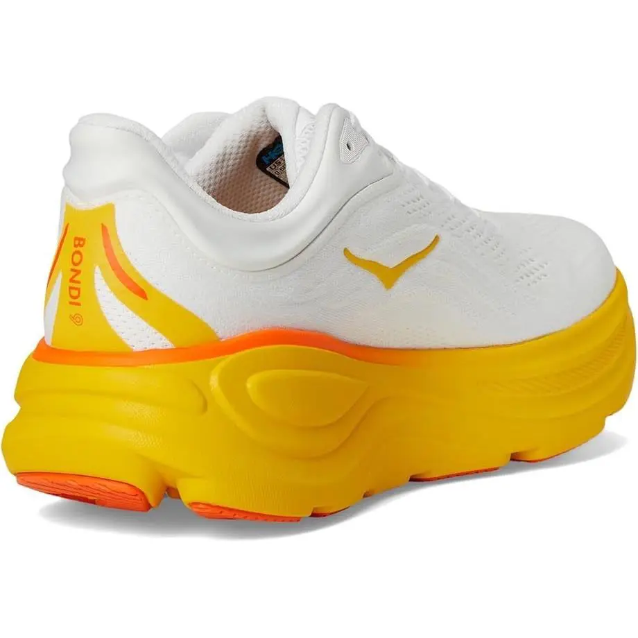 Hoka shoes - White / Sunflower 1