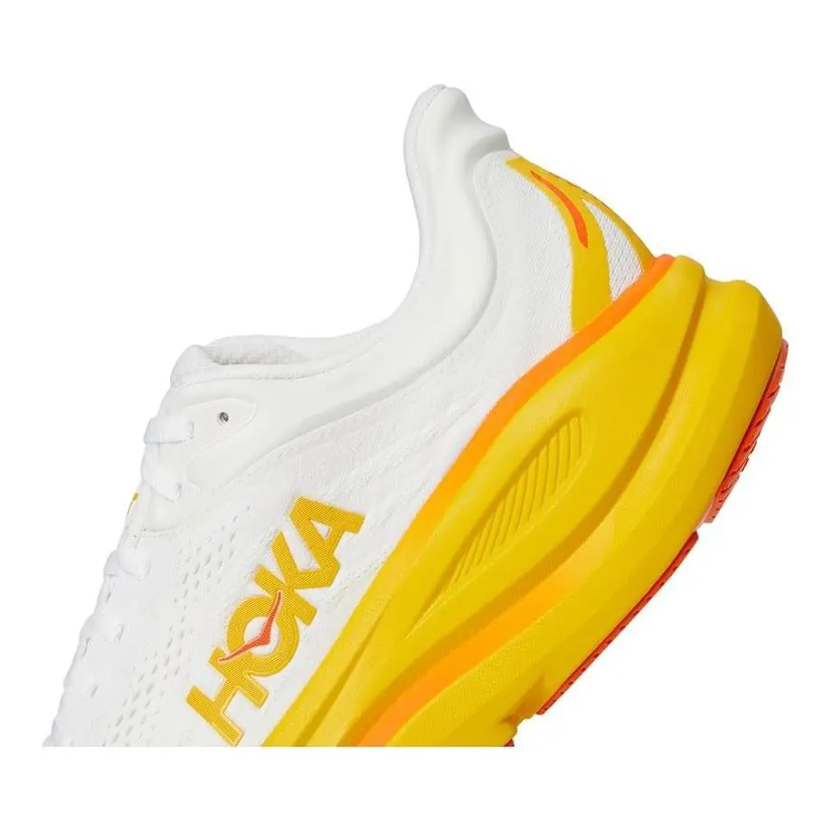 Hoka shoes - White / Sunflower 2