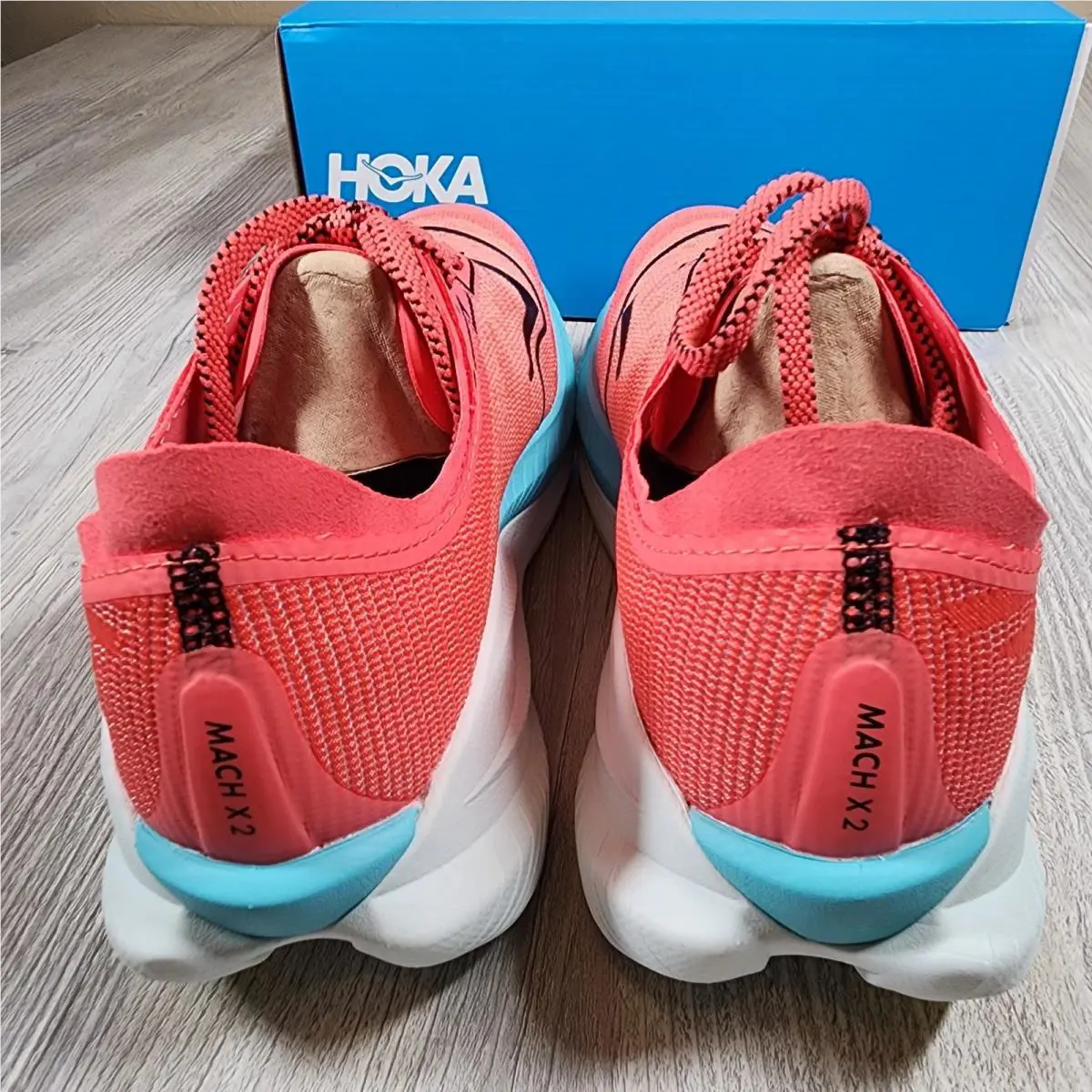 Hoka shoes - Hoka One One Mach X - Red 2