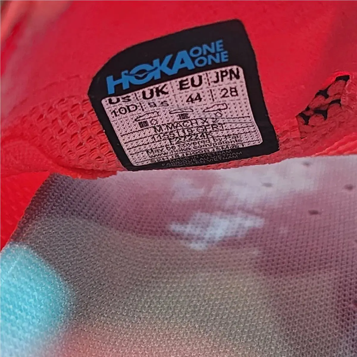 Hoka shoes - Hoka One One Mach X - Red 4