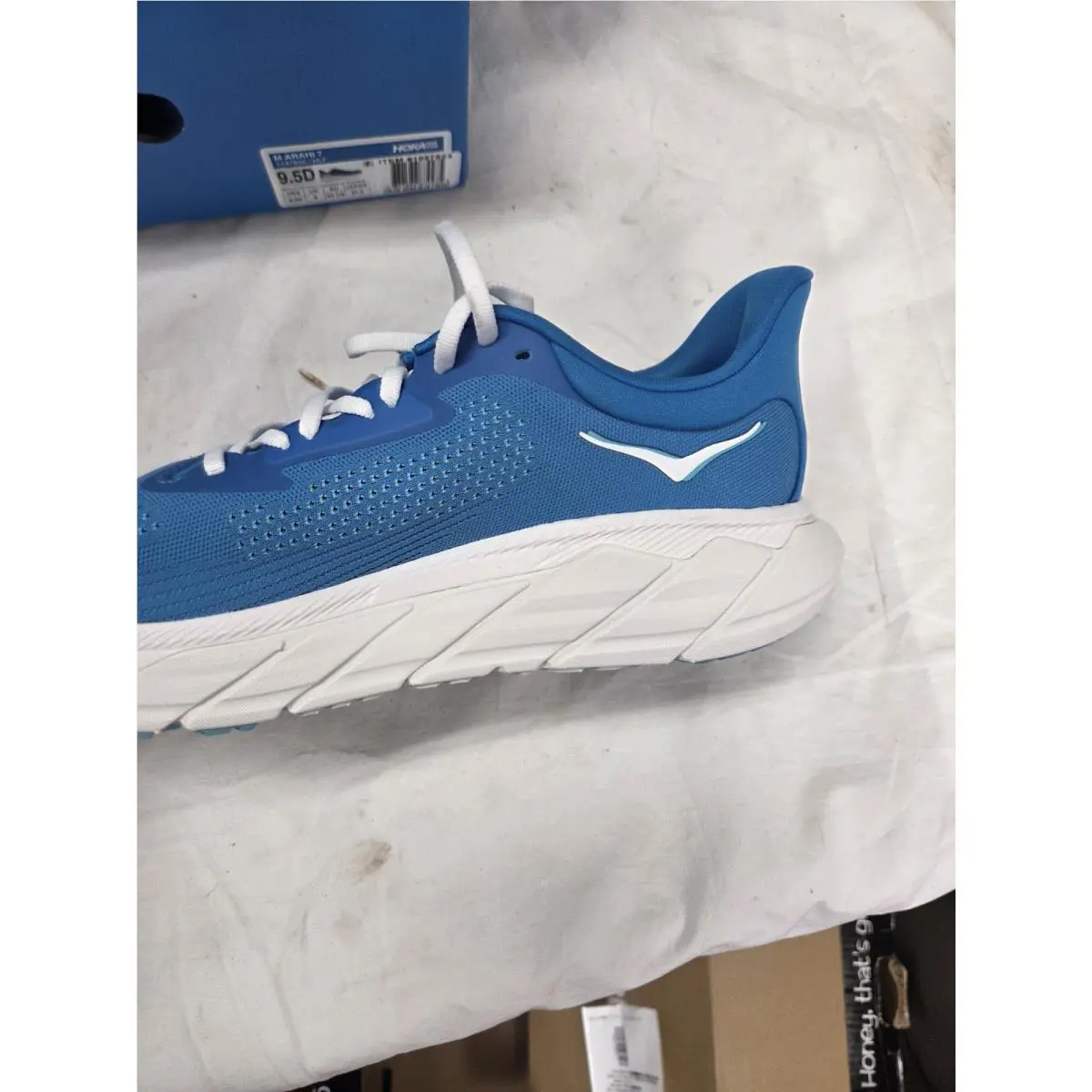 Hoka shoes - Hoka One One Arahi 7 - 1147850-HLF - Hoka Blue / Frost (HLF) (UPC: 737566879282) 5