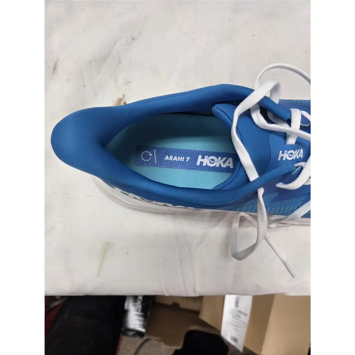 Hoka shoes - Hoka One One Arahi 7 - 1147850-HLF - Hoka Blue / Frost (HLF) (UPC: 737566879282) 0