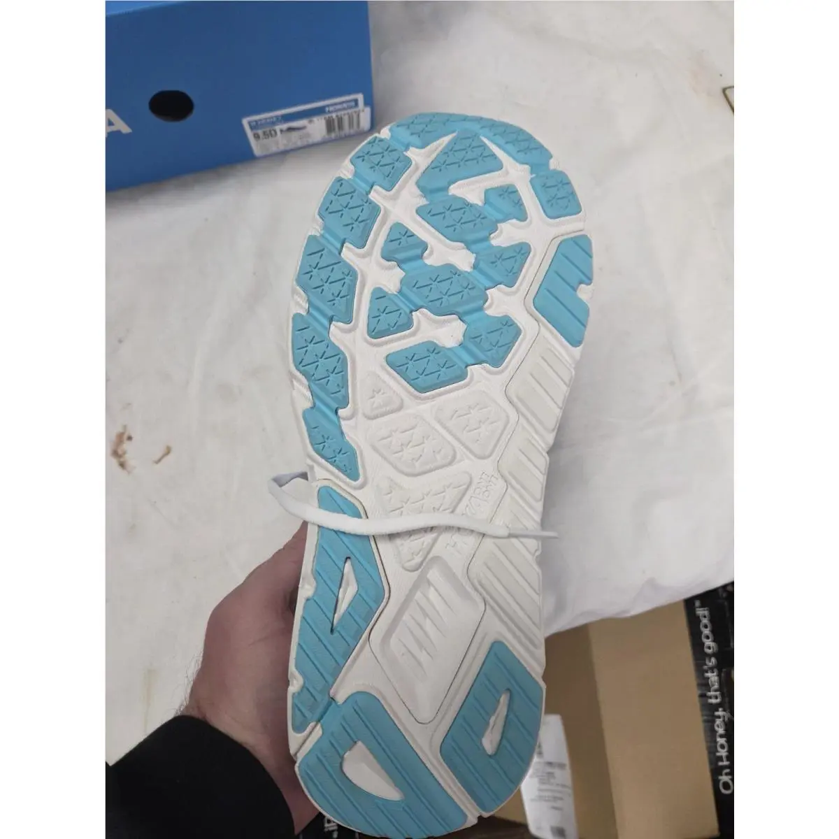 Hoka shoes - Hoka One One Arahi 7 - 1147850-HLF - Hoka Blue / Frost (HLF) (UPC: 737566879282) 4