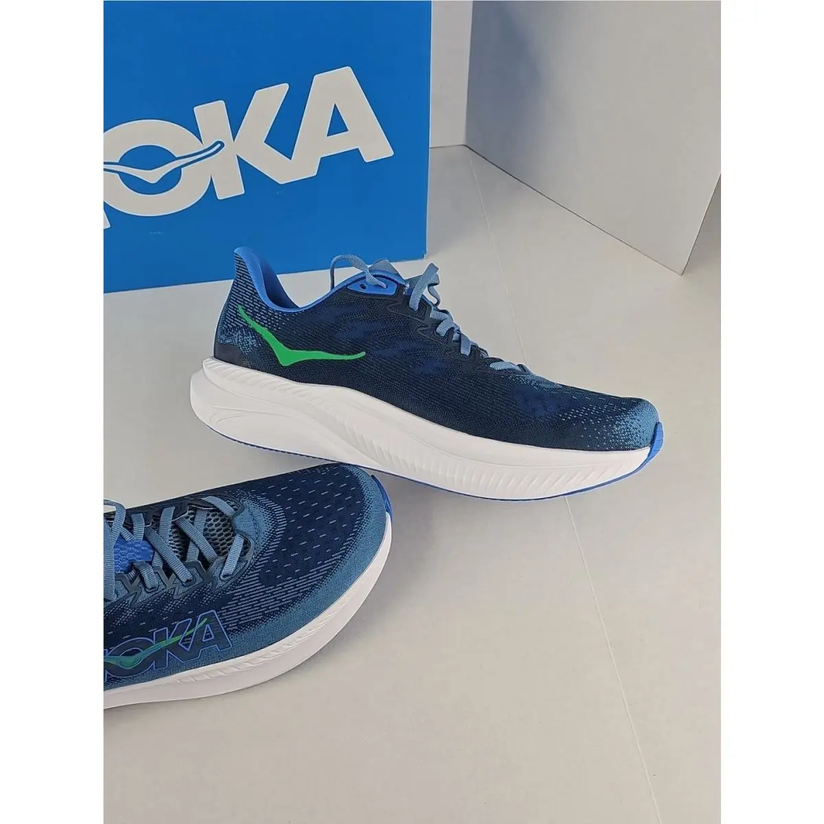 Hoka shoes - Mach 6 Downpour - Mach Downpour - Downpour / Thunder Cloud 4
