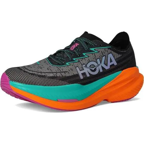 Hoka shoes - Hoka One One Mach 2 - black / electric aqua 0