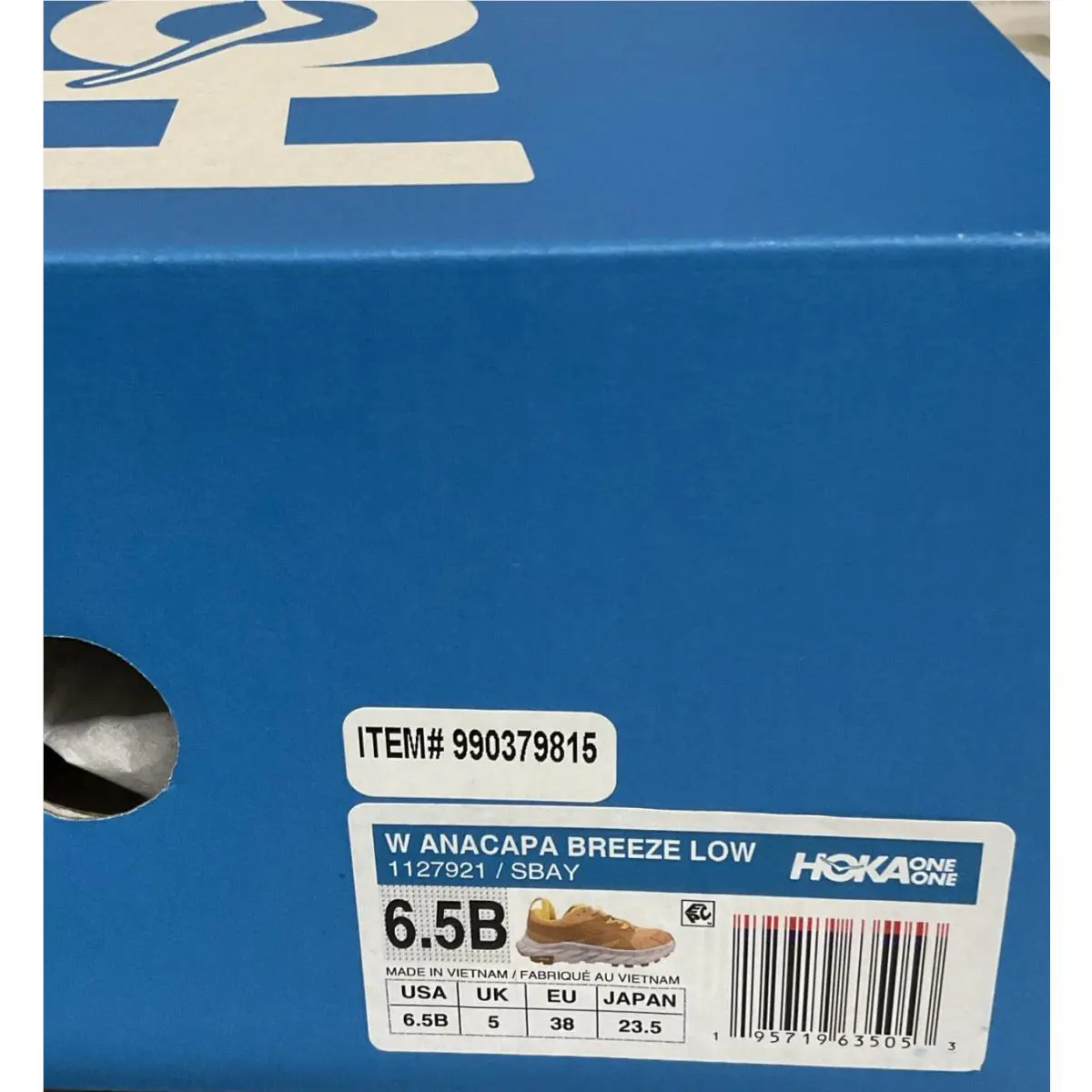 Hoka shoes - Hoka One One Anacapa Breeze - 1127921 SBAY - Orange (UPC: 0195719635053) 2