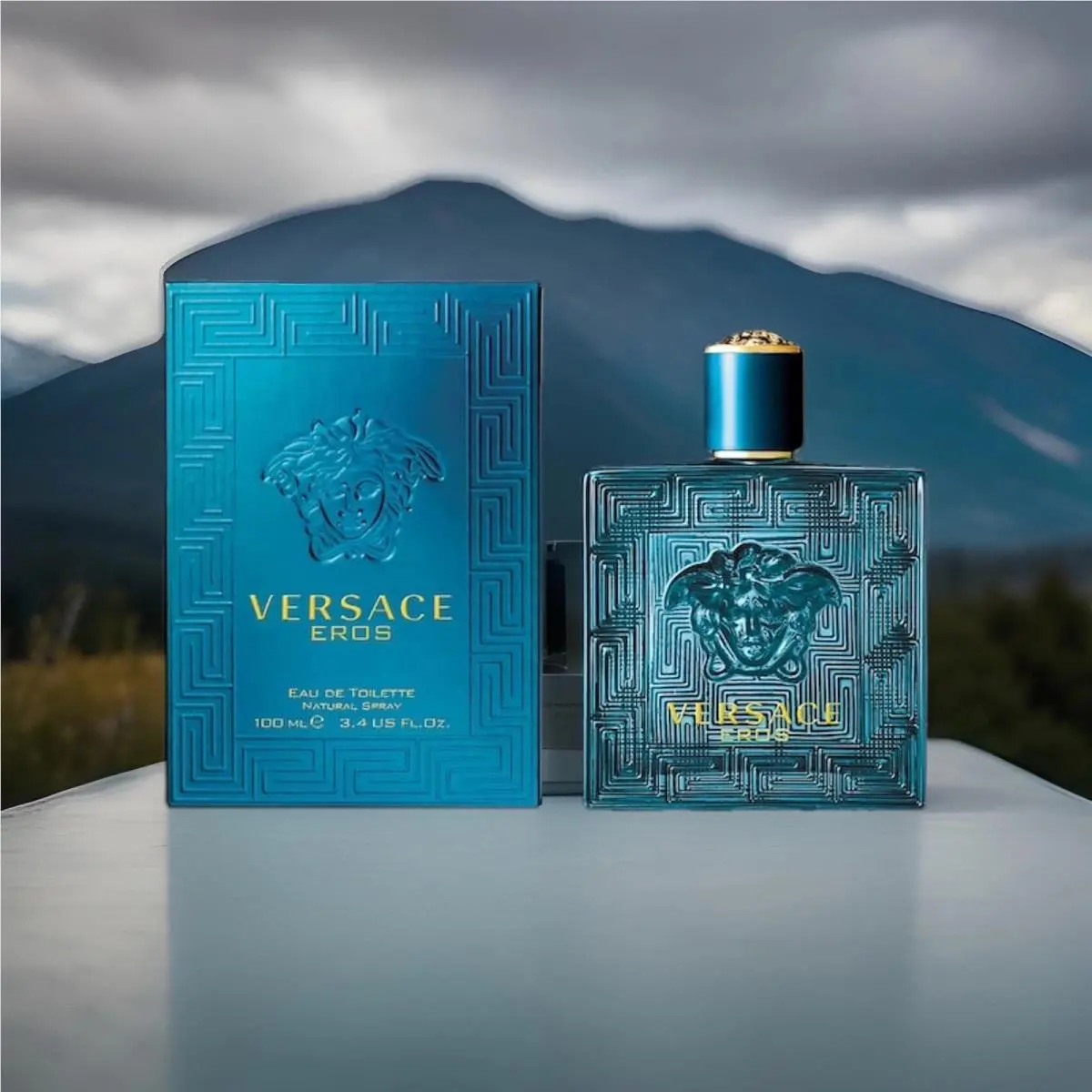 Versace Eros Men`s Eau de Toilette Spray 6.7 Fl Oz