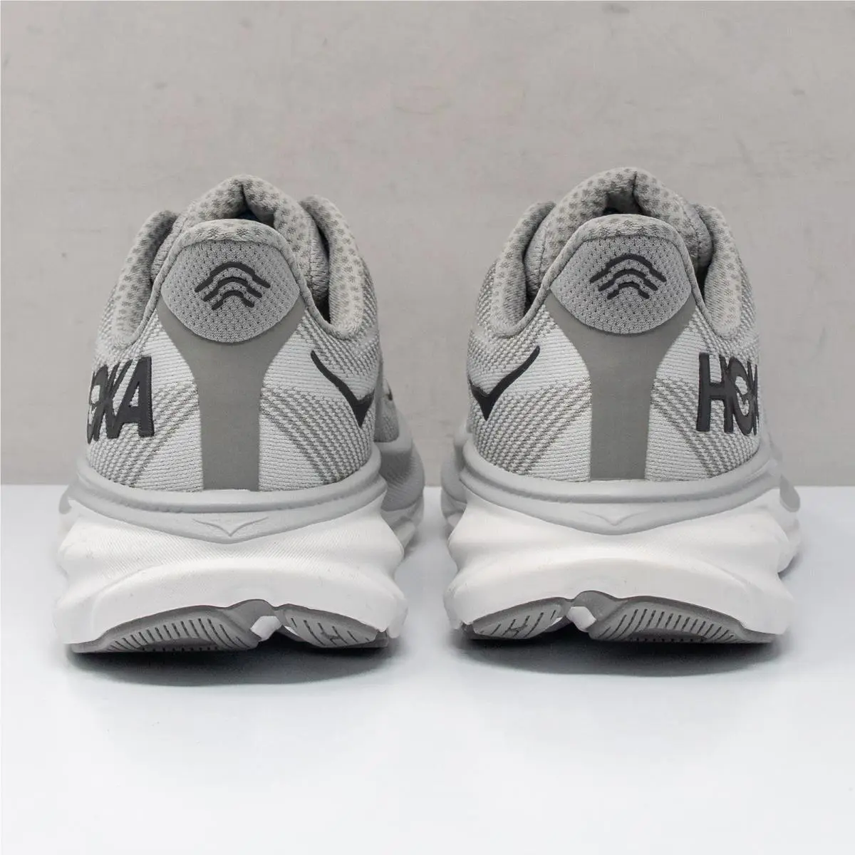Hoka shoes - Hoka One One Clifton 9 - 1127895-HMBC - Gray (UPC: 196565173546) 4