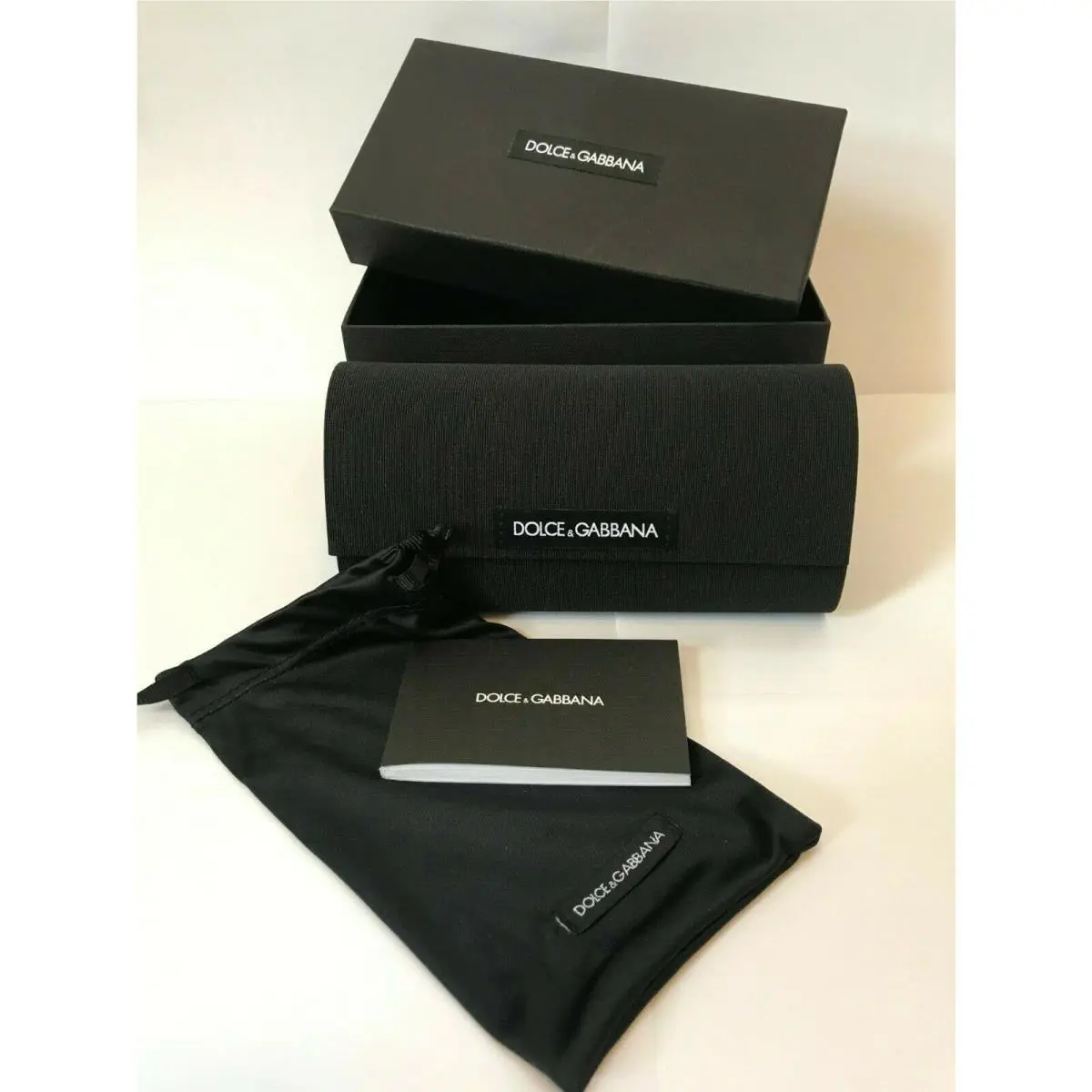 Dolce Gabbana Sunglasses / Eyeglasses Black Hard Case Luxottica