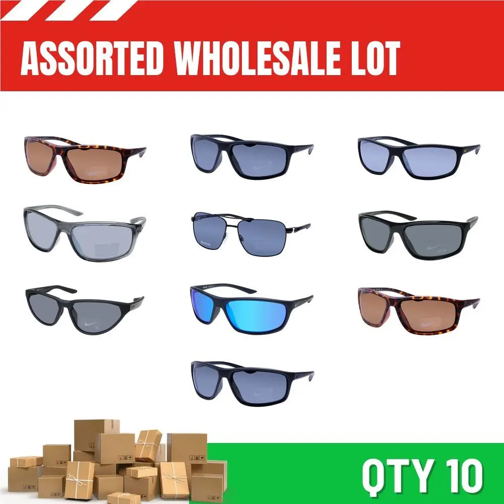 Wholesale Assorted Lot 10 Nike Sunglasses Eyewear Geniune Optical Store Fashion