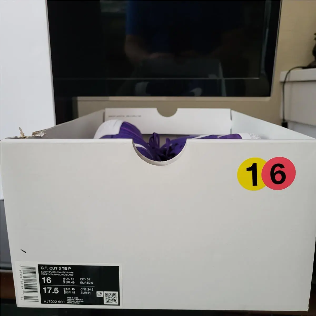 Nike shoes - Nike Air Zoom GT Cut 3 - HJ7022-500 - Purple (UPC: 197595800921) 0