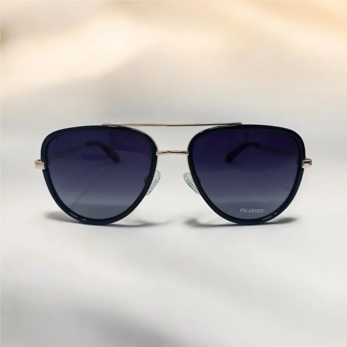 Quay Australia Sunglasses All IN Mini Black Smoke Polarized Retro Aviators Slay