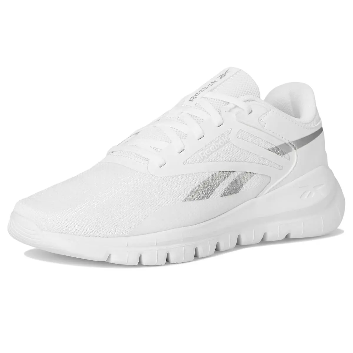 Reebok shoes - White/Silver Metallic 12