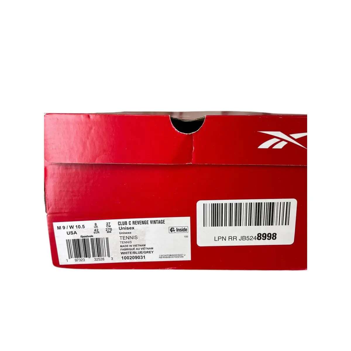 Reebok shoes - Club C Revenge Vintage - Club Revenge Vintage - 100209031 - White (UPC: 197323325283) 8
