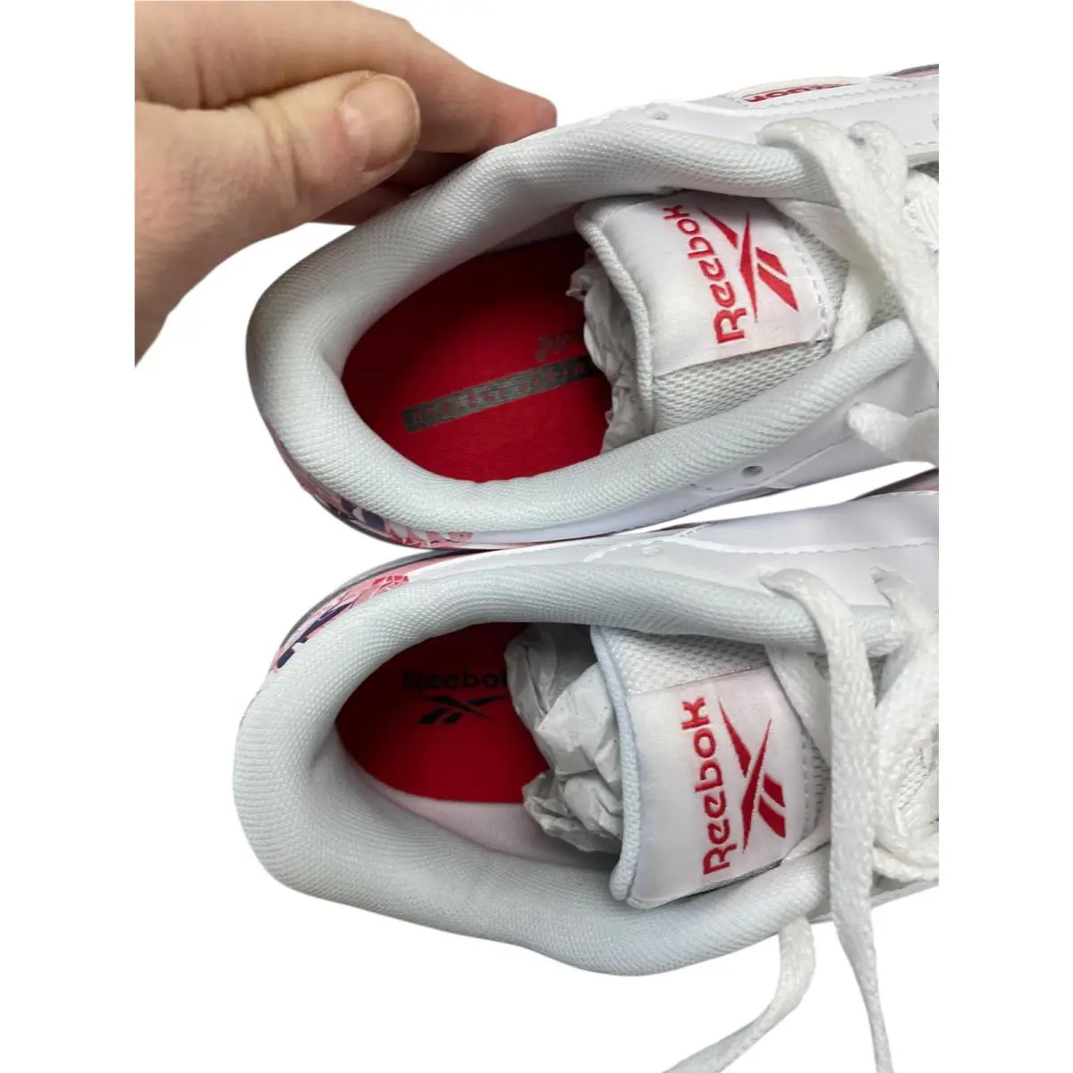 Reebok shoes - Reebok Court Advance Bold - Court Advance Bold - HR0144-100 - White (UPC: 195747765180) 7