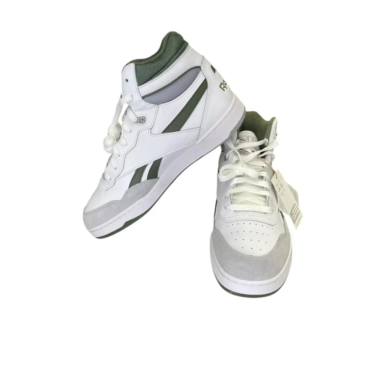 Reebok shoes - BB 4000 II Mid - Mid - LZO08 - White (UPC: 196464321789) 3