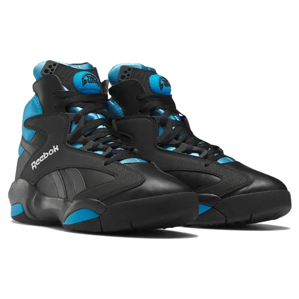Reebok shoes - Reebok Shaq Attaq - Shaq Attaq - Black Azure -U65 - V55083 1