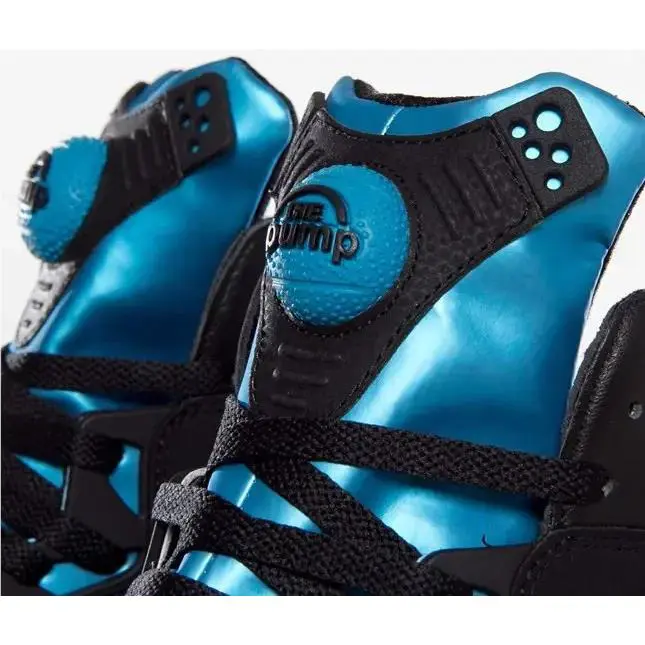 Reebok shoes - Reebok Shaq Attaq - Shaq Attaq - Black Azure -U65 - V55083 4