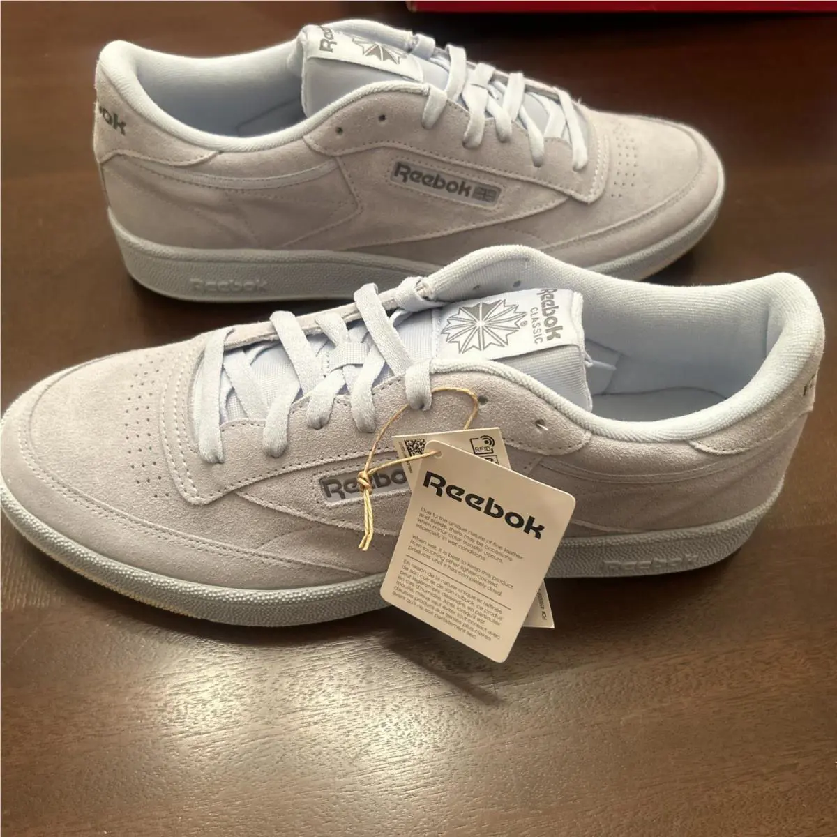 Reebok shoes - Club C 85 Suede - Club Suede - Pale Blue 4