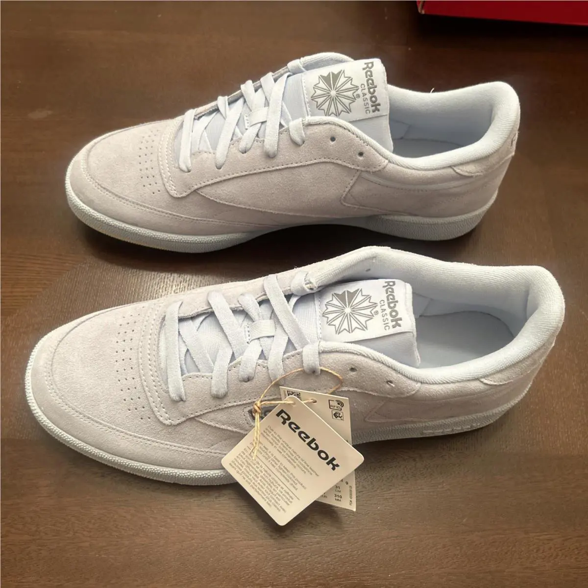 Reebok shoes - Club C 85 Suede - Club Suede - Pale Blue 7