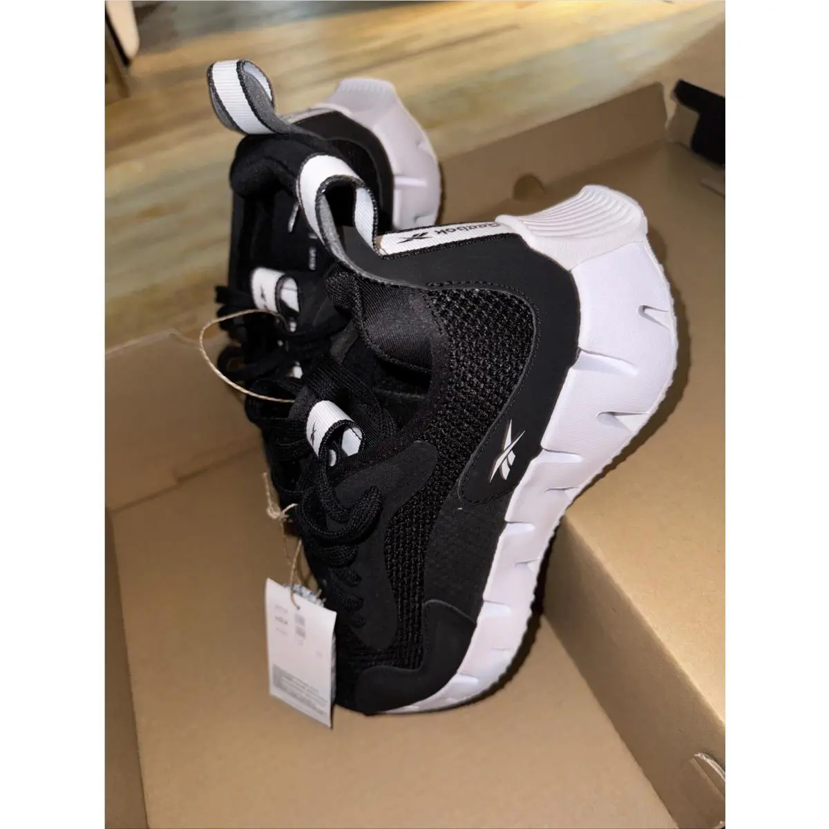 Reebok shoes - Reebok Zig Dynamica - Zig Dynamica - 10020888 - Black/White (UPC: 197323070268) 0