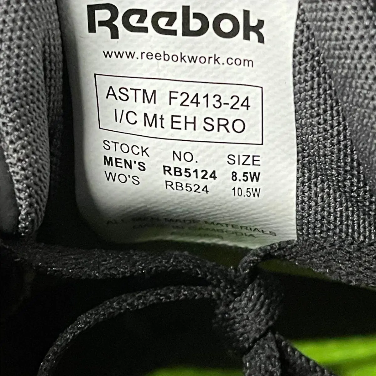 Reebok shoes - VS183536 - vs-183536 - Black (UPC: 690774765696) 2