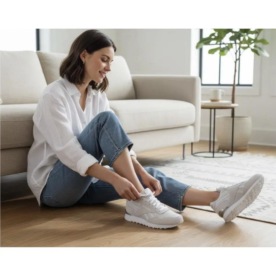 Reebok shoes - Reebok Harman Run Clip - Harman Run Clip - EG5802 - Cream White Silver (UPC: 193101596685) 12