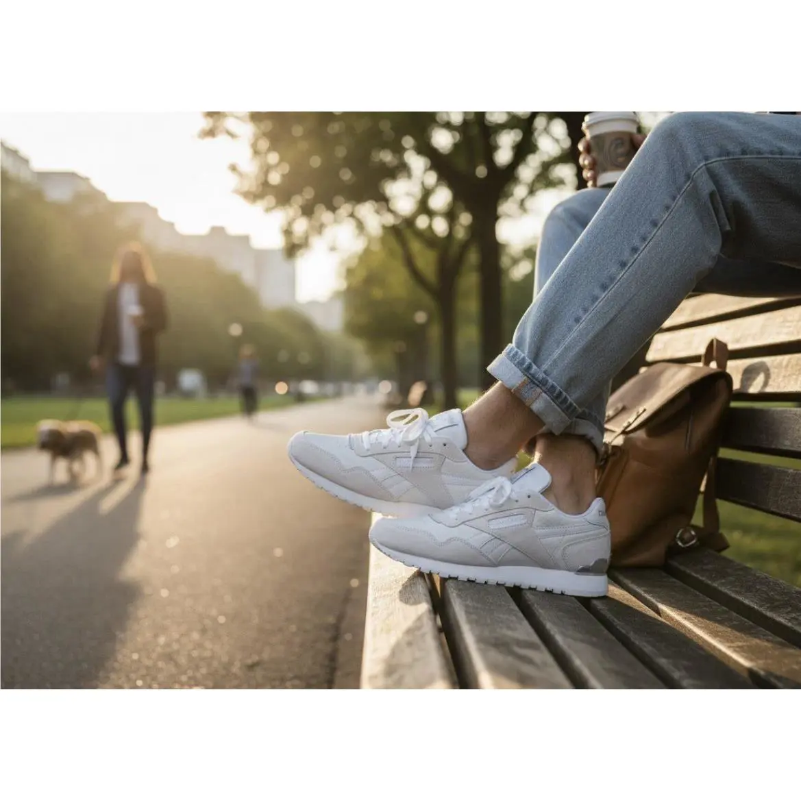 Reebok shoes - Reebok Harman Run Clip - Harman Run Clip - EG5802 - Cream White Silver (UPC: 193101596685) 2