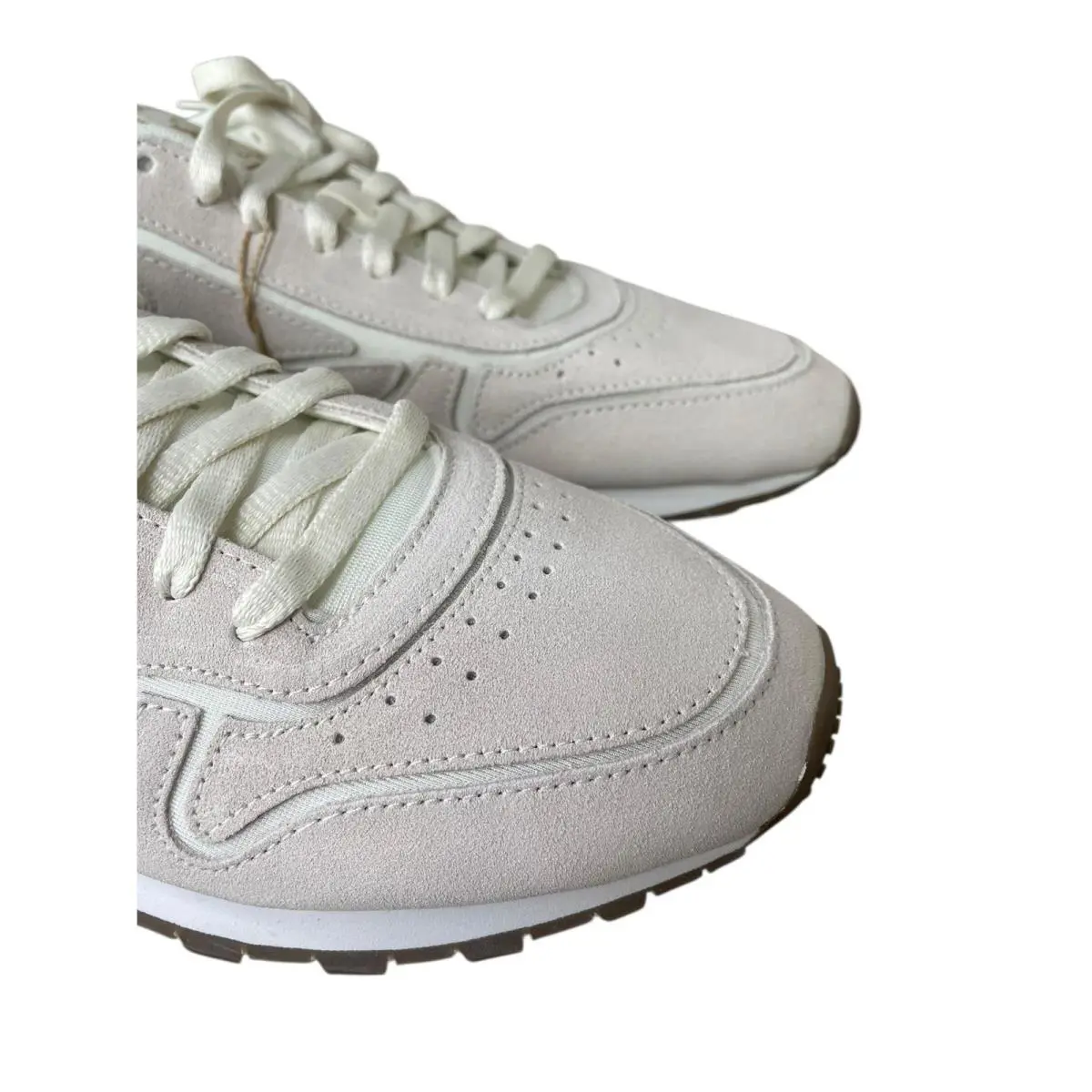 Reebok shoes - Reebok Classic Leather - Classic Leather - LZU77 - White (UPC: 195748819820) 2